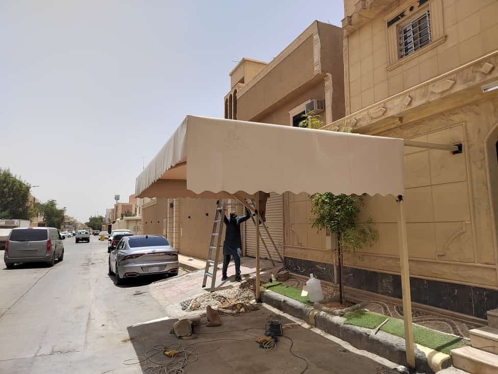 أفضل شركات تركيب مظلات حوش الرياض   بأعلى معايير الأمان