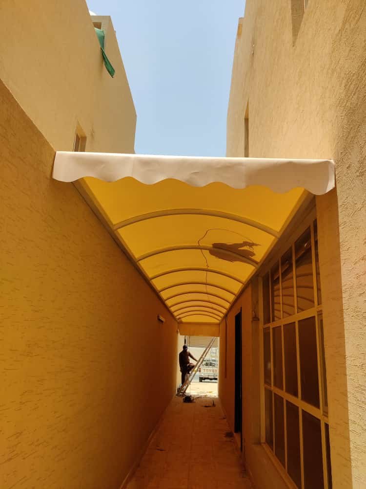 تركيب مظلات وسواتر قماشية للمنازل والفيلات في الرياض