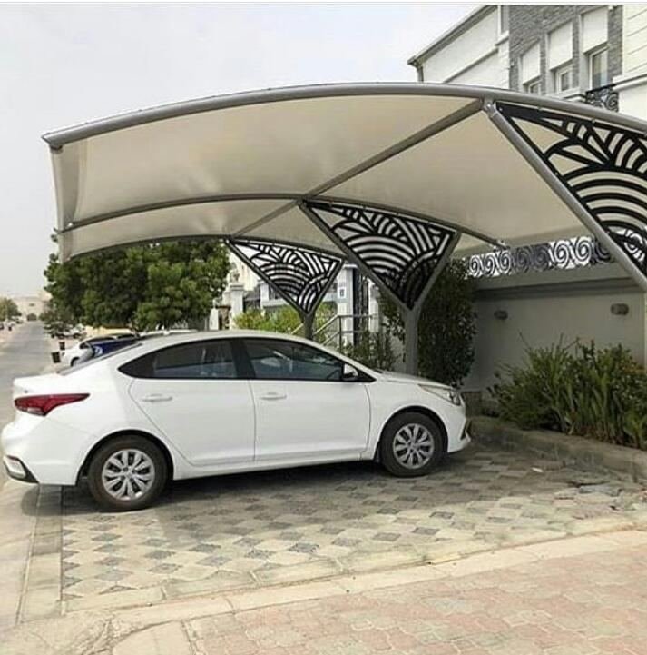 مظلات سيارات حديثة
