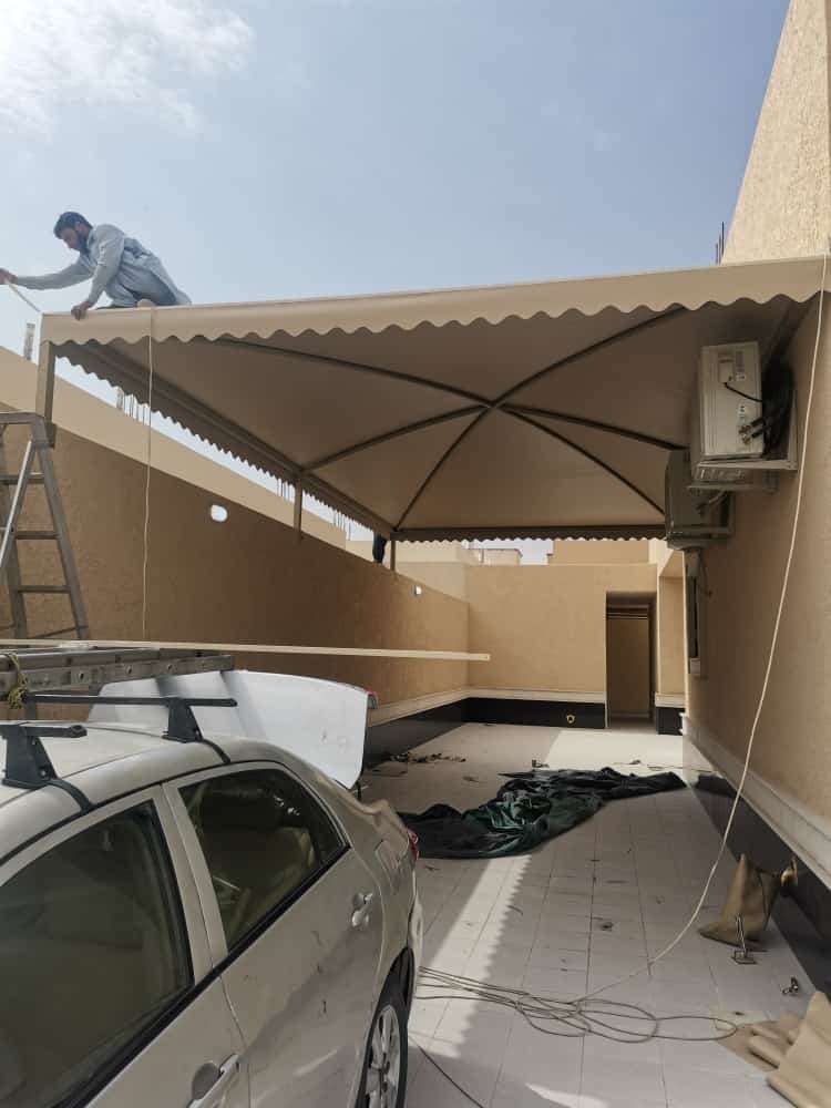 مظلات قماش للحدائق والمدارس الرياض  